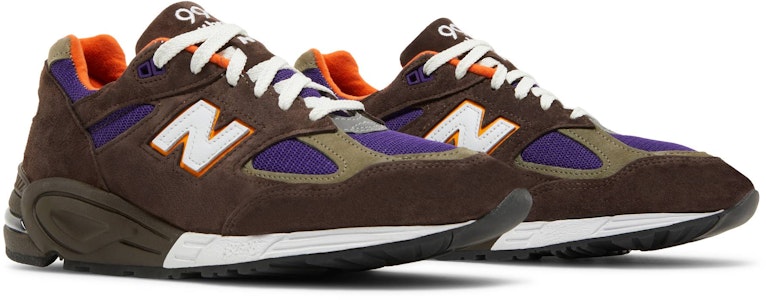 新百伦 Teddy Santis x 990v2 美国制造 '棕紫色' M990BR2 Cheap 新百伦 Teddy Santis x 990v2 美国制造 '棕紫色' M990BR2