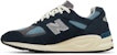 New Balance Teddy Santis x 990v2 Buatan USA 'Navy' M990TB2