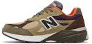 Lookbook New Balance Teddy Santis x 990v3 Made in USA 'Coklat Jingga' M990BT3