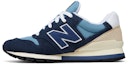 Lookbook New Balance Teddy Santis x 996 Buatan USA 'Navy' U996TB