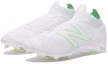Lookbook New Balance Tekela V3+ Pro 皮革 FG TRI-AURA 減震防滑 足球鞋 男款 白綠