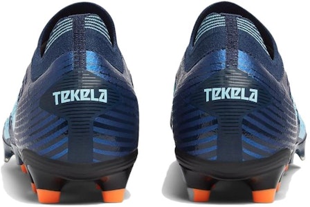 New Balance Tekela V4 舒適百搭 減震耐磨防滑 足球鞋 男女款 藍橙 Shop New Balance Tekela V4 舒適百搭 減震耐磨防滑 足球鞋 男女款 藍橙