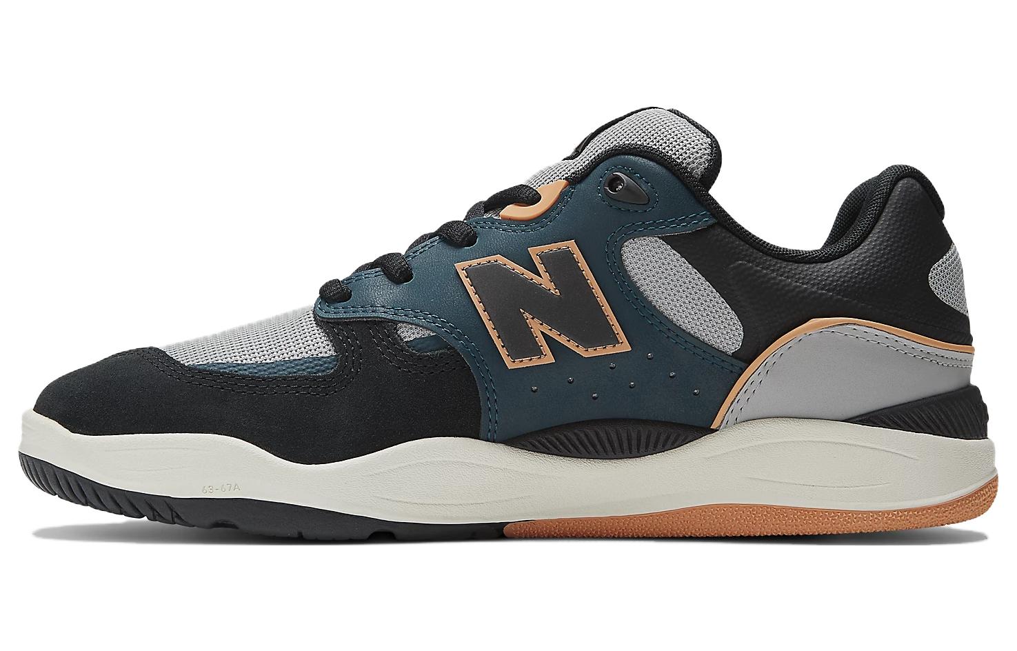 Buy 紐巴倫 New Balance Numeric Tiago Lemos 808 圓頭舒適 保暖防滑 低幫 板鞋 男女同款 黑色