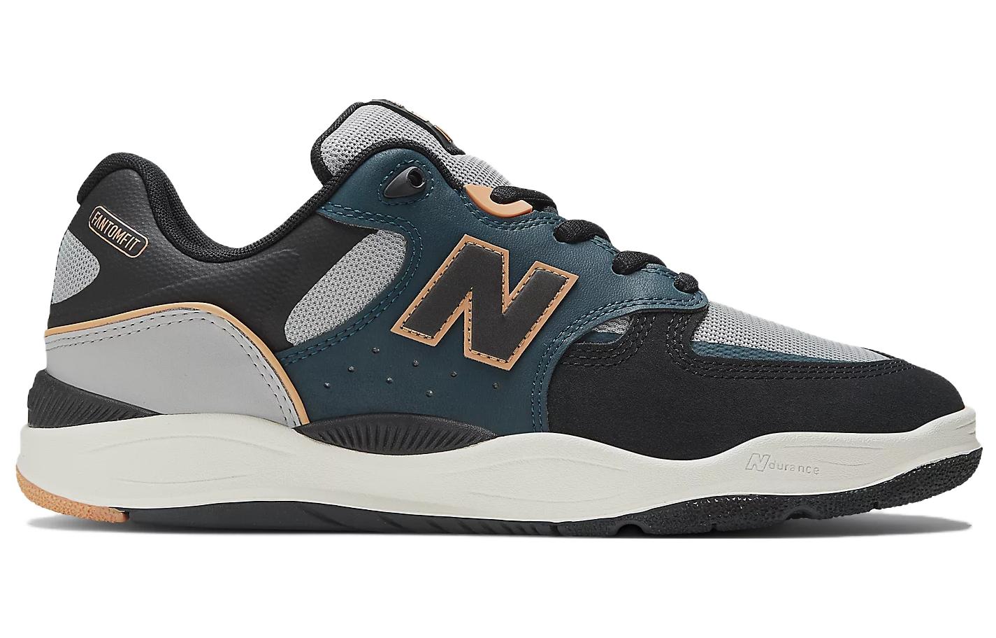 Order 紐巴倫 New Balance Numeric Tiago Lemos 808 圓頭舒適 保暖防滑 低幫 板鞋 男女同款 黑色