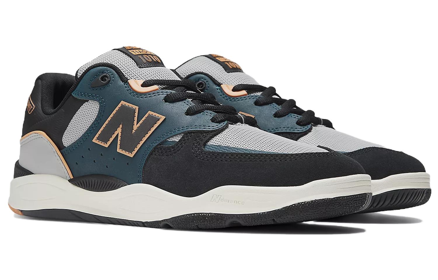 Lookbook 紐巴倫 New Balance Numeric Tiago Lemos 808 圓頭舒適 保暖防滑 低幫 板鞋 男女同款 黑色