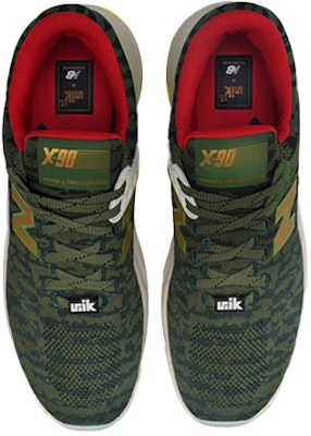 뉴발란스 유니크 X-90 코지 통기성 그린 '시멘트' 로우탑 MSX90WUC Lookbook 뉴발란스 유니크 X-90 코지 통기성 그린 '시멘트' 로우탑 MSX90WUC