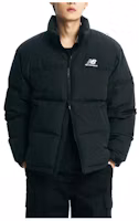 Order New Balance Unisex Active Goose Down Jacket Black with Letter Logo Print. NBNPD42913-19