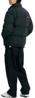 ニューバランス ユニセックス グースダウンジャケット ブラック ロゴプリント入り. NBNPD42913-19 Purchase ニューバランス ユニセックス グースダウンジャケット ブラック ロゴプリント入り. NBNPD42913-19