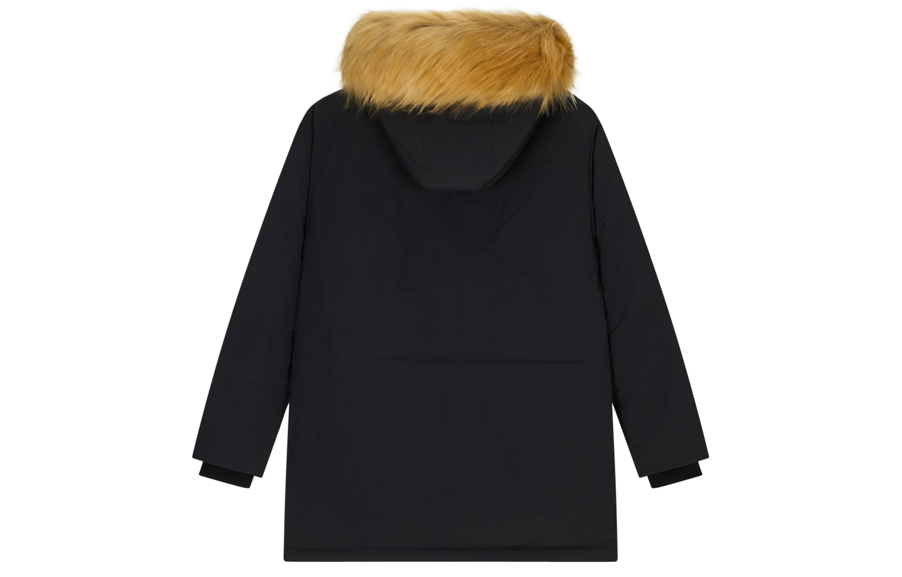 Lookbook ニューバランス ユニセックス ブラック ロングパーカー 厚手断熱 フード付き. AMJ34323-BK