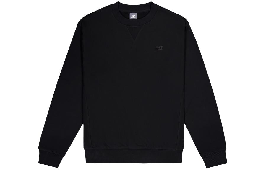 New Balance Unisex Black Minimalist Crewneck Sweatshirt Casual & Sporty Style MT41506-BK