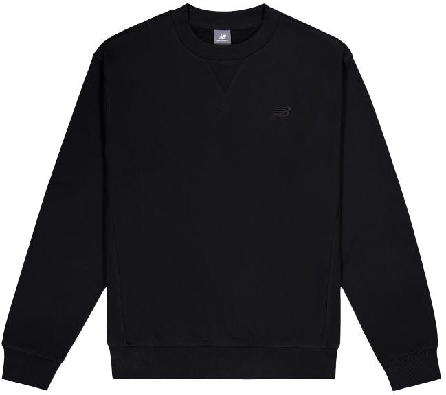 new-balance-unisex-black-minimalist-crewneck-sweatshirt-casual-and-sporty-style-mt-41506-bk