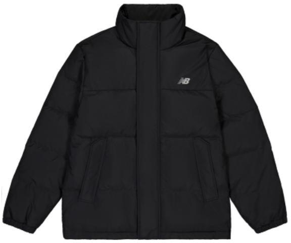 new-balance-unisex-black-outdoor-puffer-jacket-with-zip-neck-long-sleeves-amj-33340-bk
