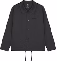 New Balance Unisex Black Polo Collar Casual Short Jacket Shirt AMJ23552-PHM New Balance Unisex Black Polo Collar Casual Short Jacket Shirt AMJ23552-PHM