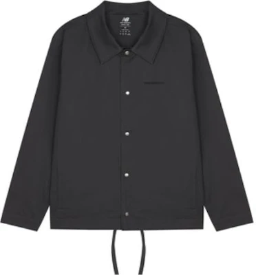 New Balance Unisex Black Polo Collar Casual Short Jacket Shirt AMJ23552-PHM Buy New Balance Unisex Black Polo Collar Casual Short Jacket Shirt AMJ23552-PHM
