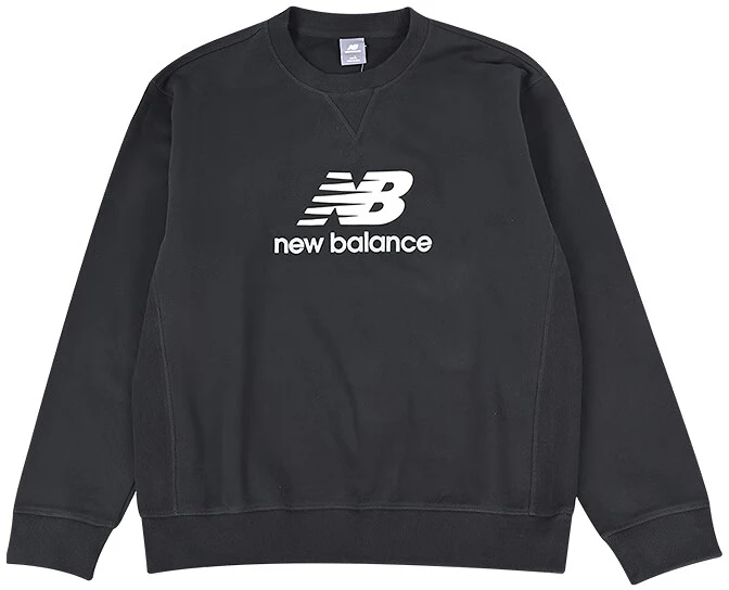 new-balance-unisex-black-pullover-crewneck-sweatshirt-casual-style-amt-41356-bk