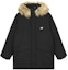 Order New Balance Unisex Chaqueta Parka Negra con Capucha y Plumón de Longitud Media AMJ33330-BK