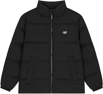 ニューバランス 男女兼用 ブラック 防風 ダウンジャケット 秋冬用. AMJ34324-BK Order ニューバランス 男女兼用 ブラック 防風 ダウンジャケット 秋冬用. AMJ34324-BK