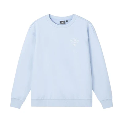 New Balance Unisex Blue Crewneck Pullover Sweatshirt Casual Wear 5CD12023-LBL