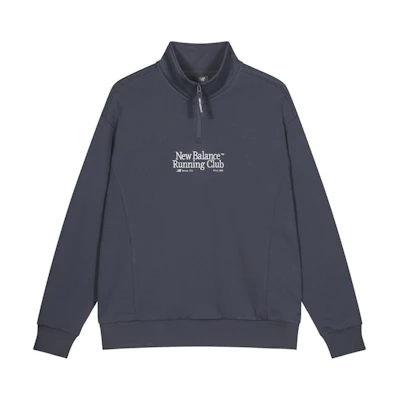 New Balance Unisex Dragon Year Half-Zip Pullover Sweatshirt Black NCE11021-GR