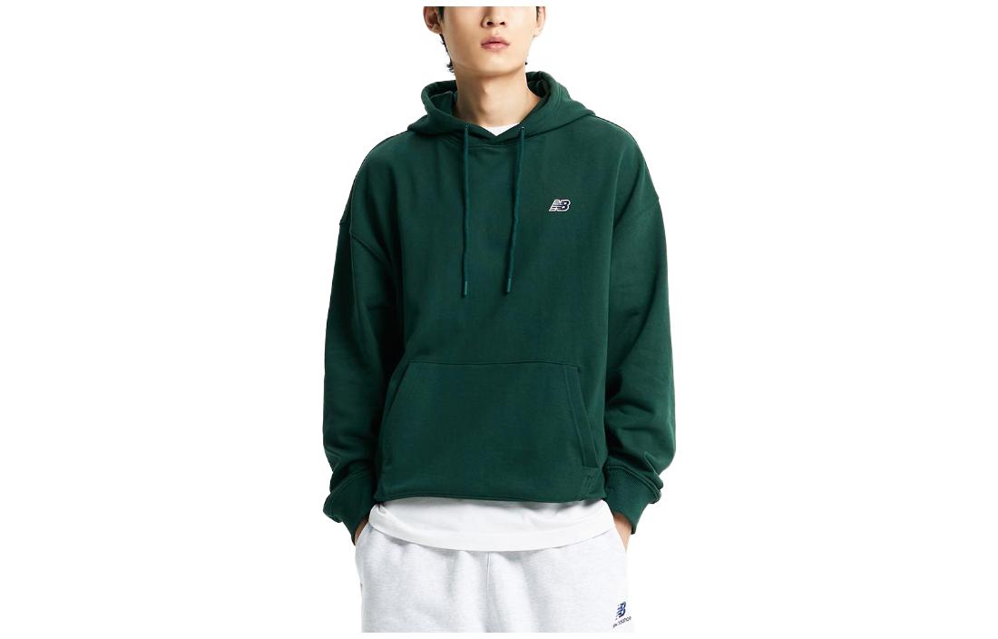 New Balance Unisex Green Oversized Pullover Hoodie NBN0D41313-62