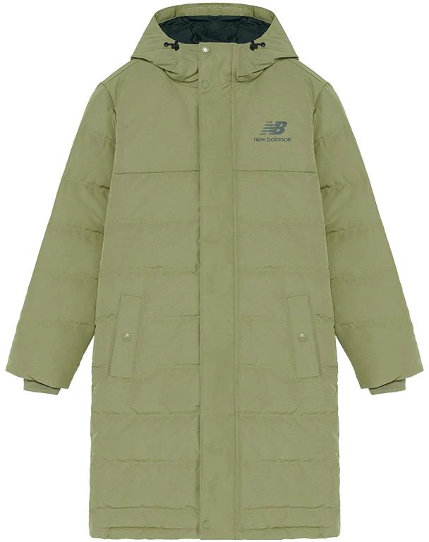 new-balance-unisex-green-puffer-jacket-with-logo-print-and-zipper-amj-93550-cgn