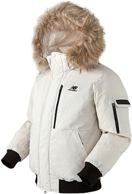 뉴발란스 유니섹스 아이보리 화이트 다운 자켓 탈부착 후드 겨울 패션 NBNPA43043-IV Order 뉴발란스 유니섹스 아이보리 화이트 다운 자켓 탈부착 후드 겨울 패션 NBNPA43043-IV