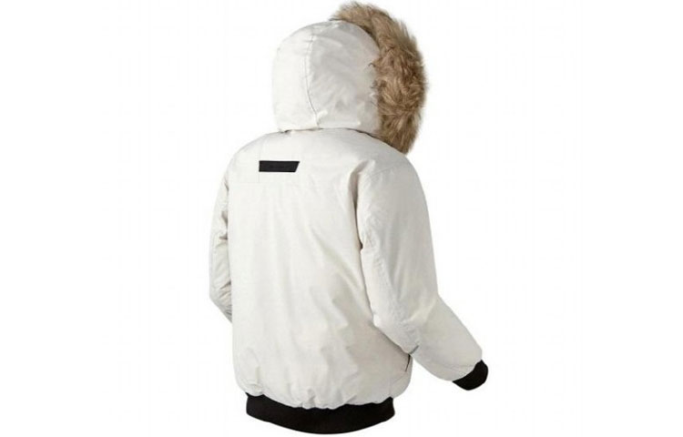 Lookbook 뉴발란스 유니섹스 아이보리 화이트 다운 자켓 탈부착 후드 겨울 패션 NBNPA43043-IV