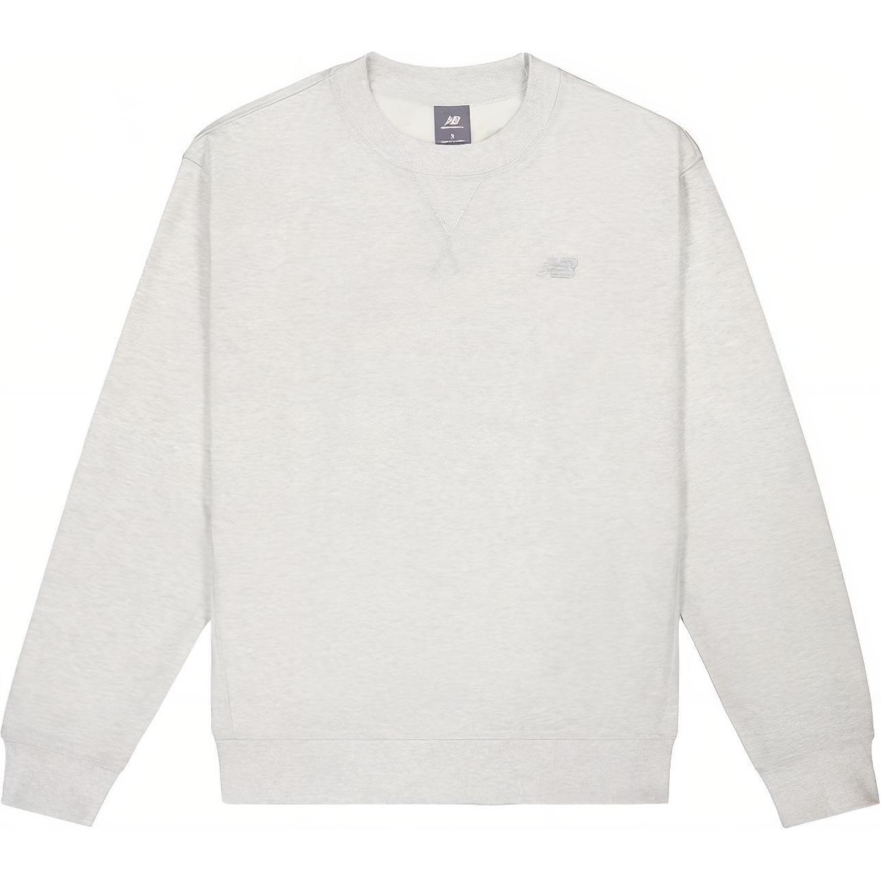 New Balance Unisex Minimalist White Crewneck Sweatshirt MT41506-AHH