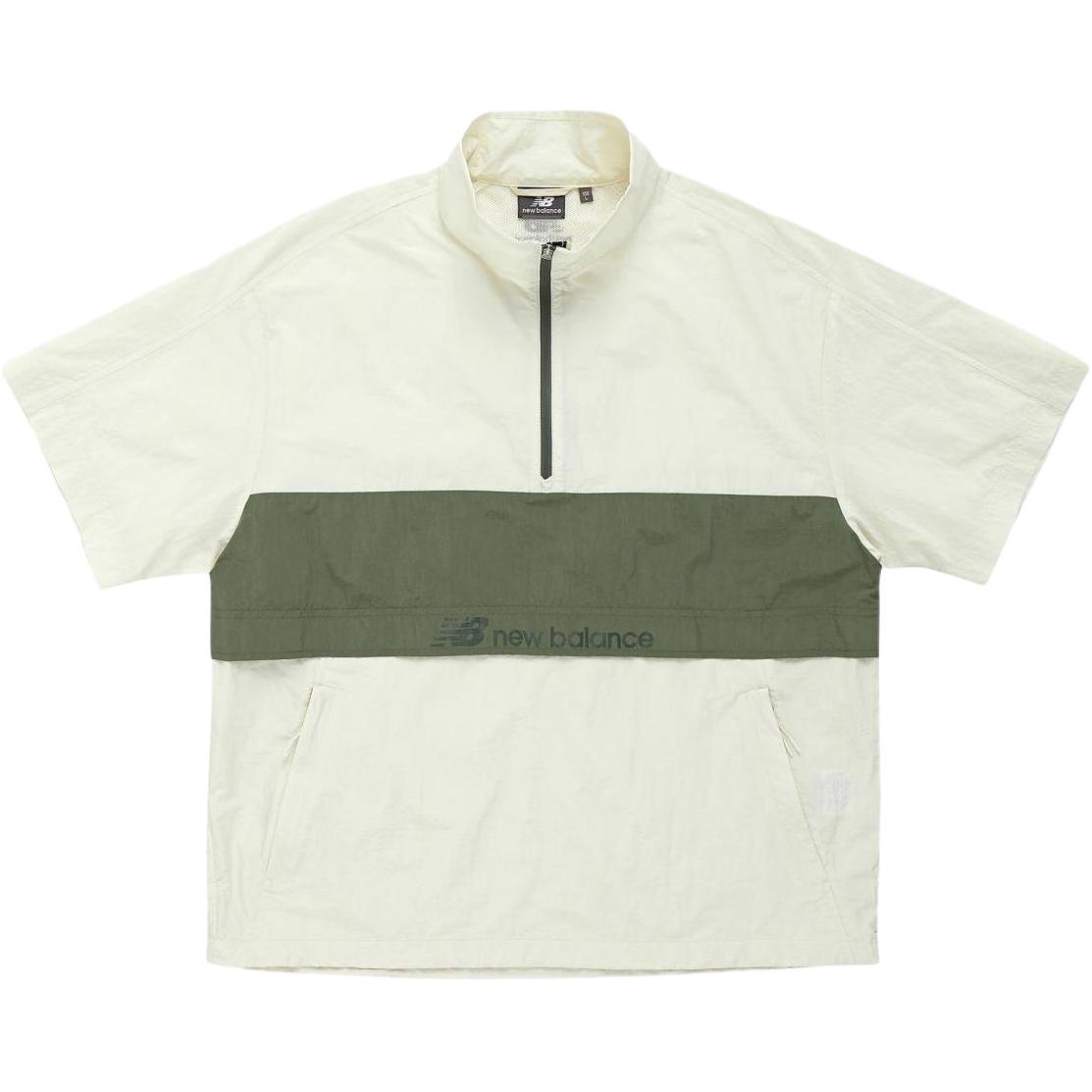 New Balance Unisex Pullover Half-Zip Short-Sleeve Jacket NBNAD22523-64