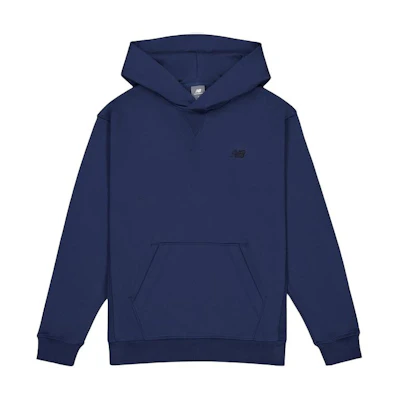 New Balance Unisex Pullover Hoodie Navy Blue Casual Style MT41534-NNY