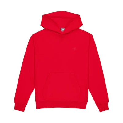 New Balance Unisex Red Pullover Hoodie Casual Classic Solid Color MT41534-TRE