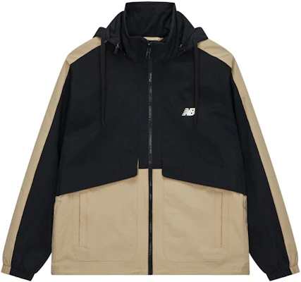New Balance 中性復古防風連帽外套 米色 - 春秋休閒穿搭 AMJ41340-SOT Buy New Balance 中性復古防風連帽外套 米色 - 春秋休閒穿搭 AMJ41340-SOT