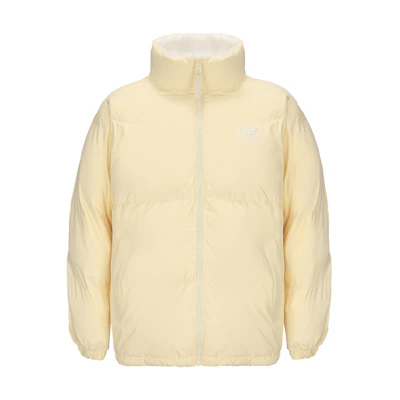 New Balance Unisex Reversible Puffer Jacket Light Yellow Winter Collection. 5PB43153-YL