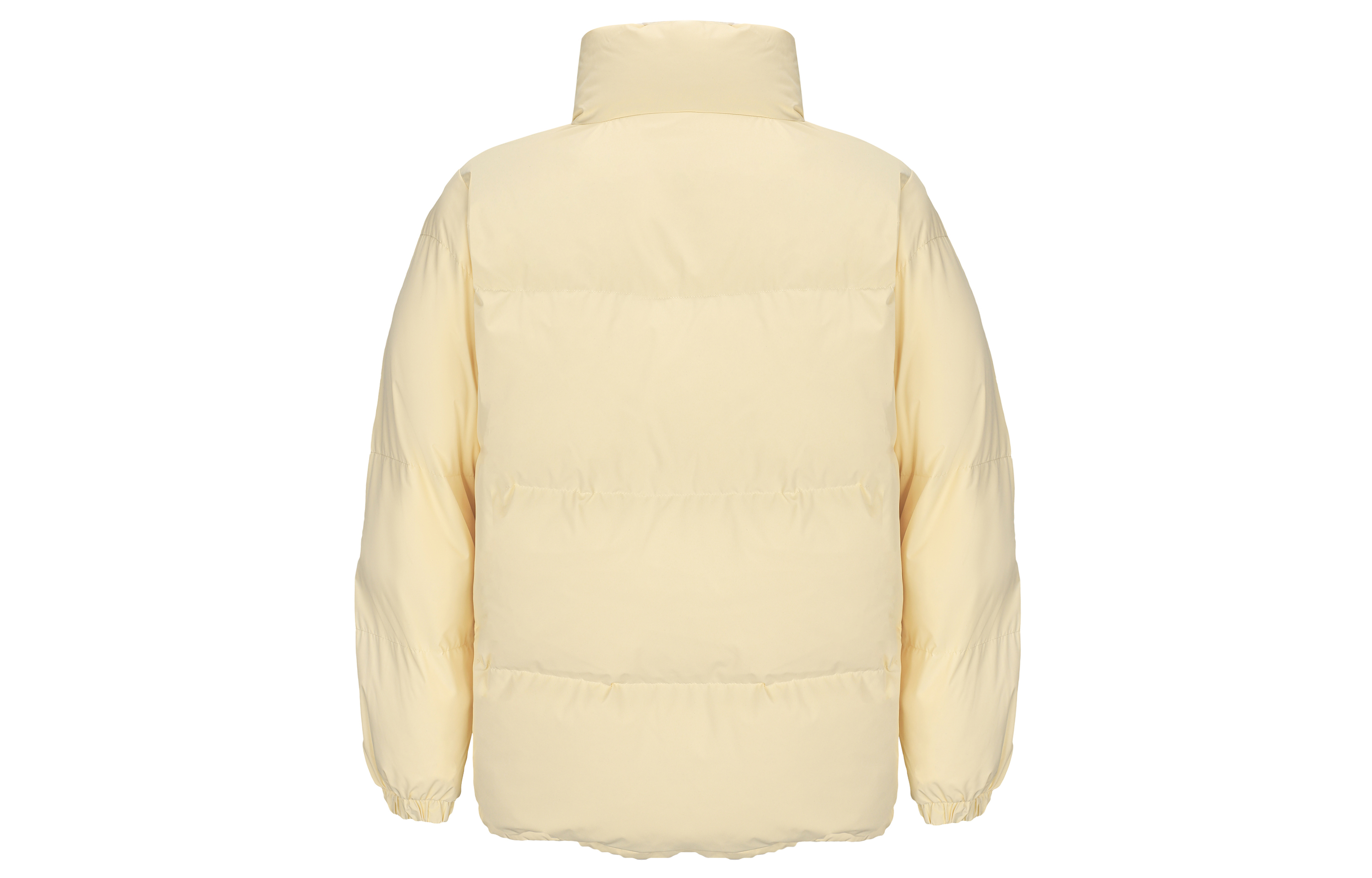 Lookbook New Balance 男女通用輕黃可翻轉羽絨外套 冬季系列。 5PB43153-YL