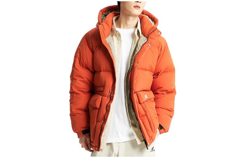 New Balance Unisex Solid Color Hooded Zip Jacket Orange NBNPD41113-80