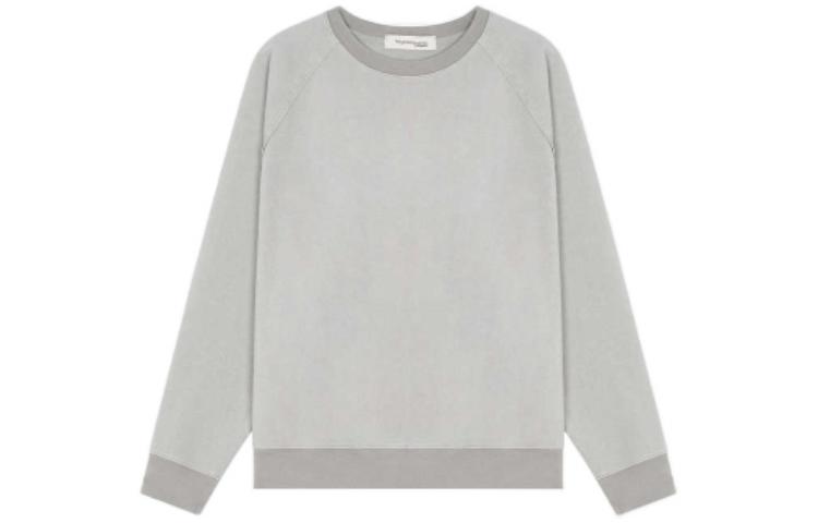 New Balance Unisex Solid Crewneck Pullover Sweatshirt Grey JMTL2258-MRH