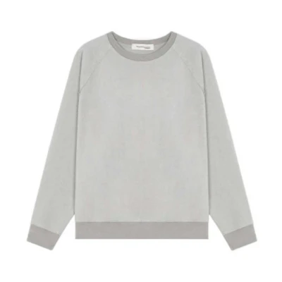 New Balance Unisex Solid Crewneck Pullover Sweatshirt Grey JMTL2258-MRH