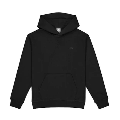 New Balance Unisex Solid Pullover Casual Hoodie Black MT41534-BK