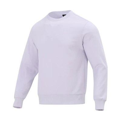 New Balance Unisex Solid Pullover Sweatshirt Light Purple AMT21555-LIA