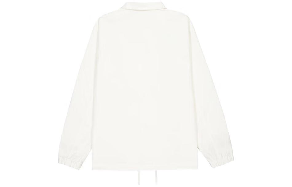 Lookbook New Balance 白色寬鬆版型單排扣長袖外套 AMJ41341-CIC