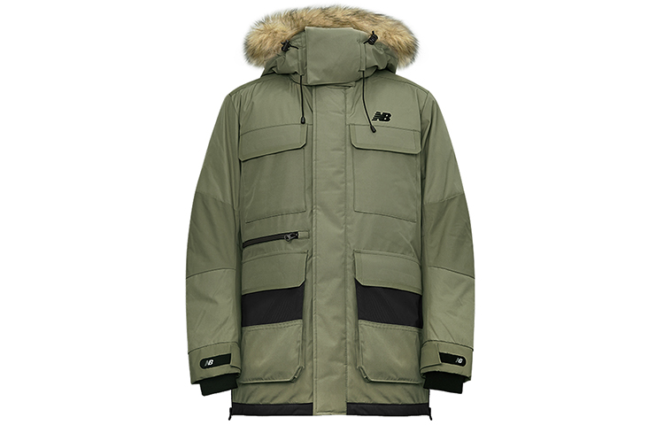 New Balance Unisex Winter Insulated Down Jacket Military Green NP943051-KH