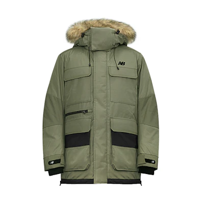 New Balance Unisex Winter Insulated Down Jacket Military Green NP943051-KH