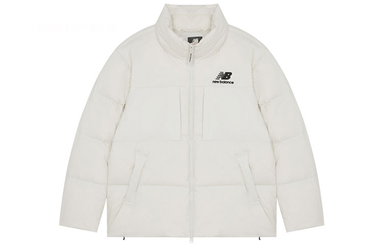 Order 뉴발란스 유니섹스 겨울 퀼팅 다운 자켓 크림 화이트 5PB43053-CRE