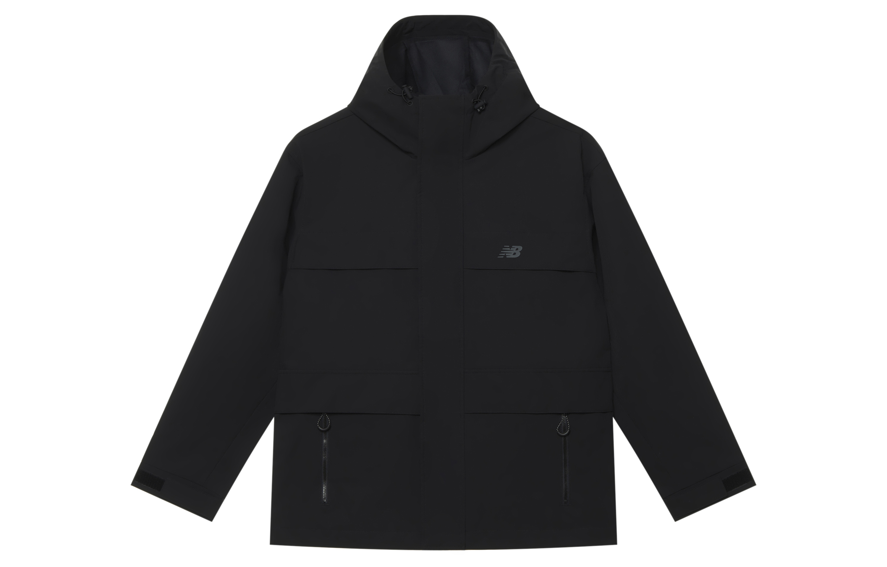 New Balance Urban Outdoor Windproof Waterproof Hoodie Jacket Black Unisex AMJ43313-BK