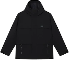 New Balance Urban Outdoor Windproof Waterproof Hoodie Jacket Black Unisex AMJ43313-BK New Balance Urban Outdoor Windproof Waterproof Hoodie Jacket Black Unisex AMJ43313-BK