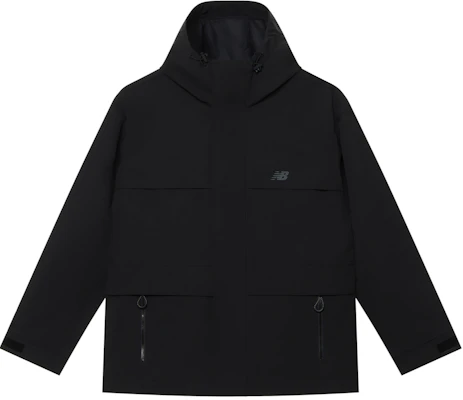 New Balance Urban Outdoor Windproof Waterproof Hoodie Jacket Black Unisex AMJ43313-BK Buy New Balance Urban Outdoor Windproof Waterproof Hoodie Jacket Black Unisex AMJ43313-BK
