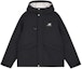 Buy New Balance 都會風格魔鬼氈袖口羽絨外套 男女 黑色 AMJ13330-BK
