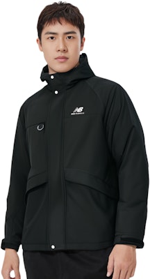 New Balance 都會風格魔鬼氈袖口羽絨外套 男女 黑色 AMJ13330-BK Purchase New Balance 都會風格魔鬼氈袖口羽絨外套 男女 黑色 AMJ13330-BK