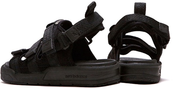 New Balance Sandalias Negras Unisex con Velcro SD3205BBW Lookbook New Balance Sandalias Negras Unisex con Velcro SD3205BBW