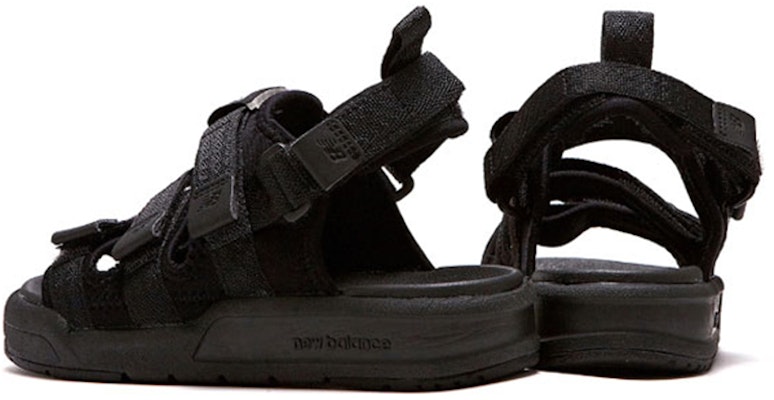New Balance Velcro Unisex Black Sandals SD3205BBW Lookbook New Balance Velcro Unisex Black Sandals SD3205BBW